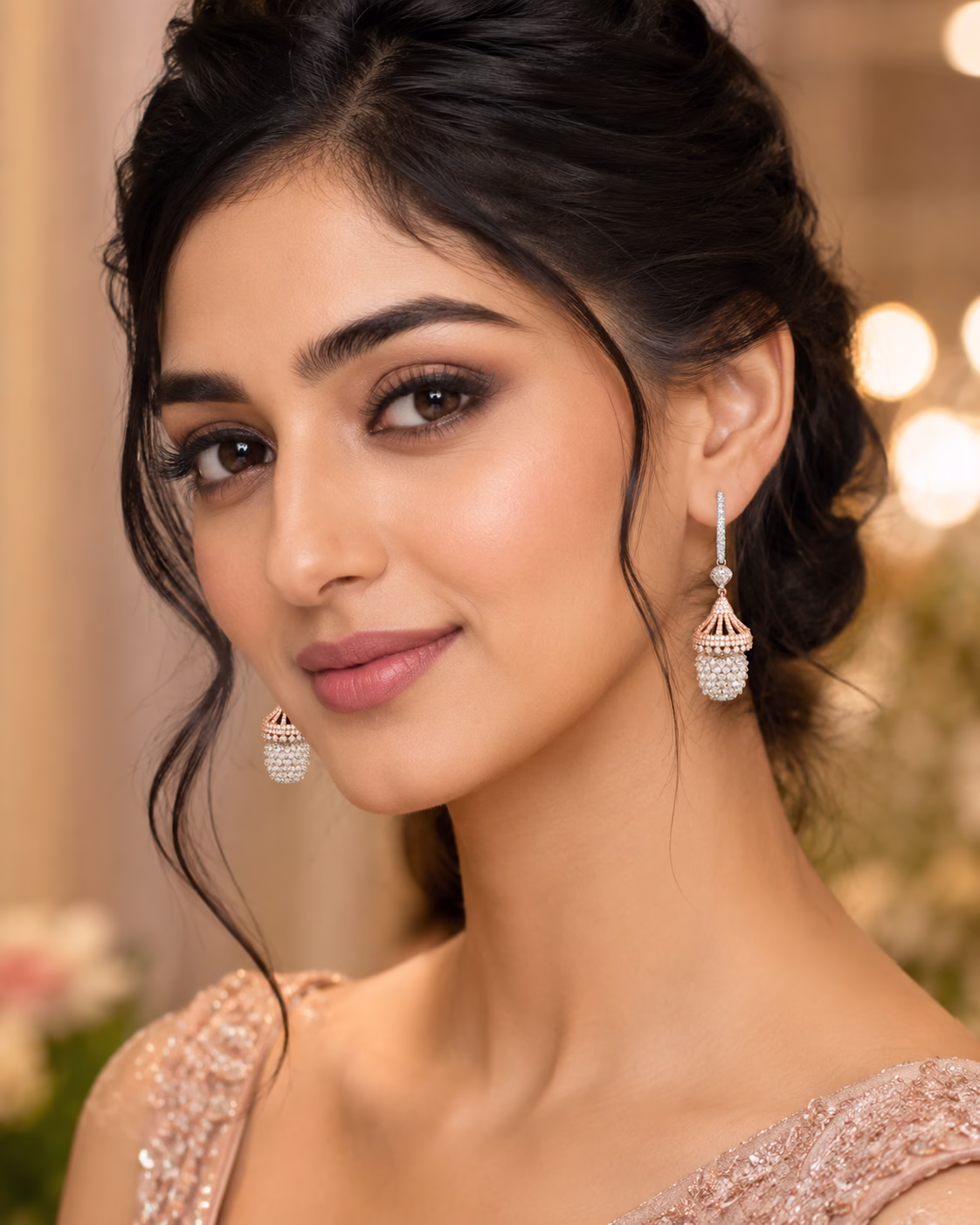 gorgeous pearl earrings