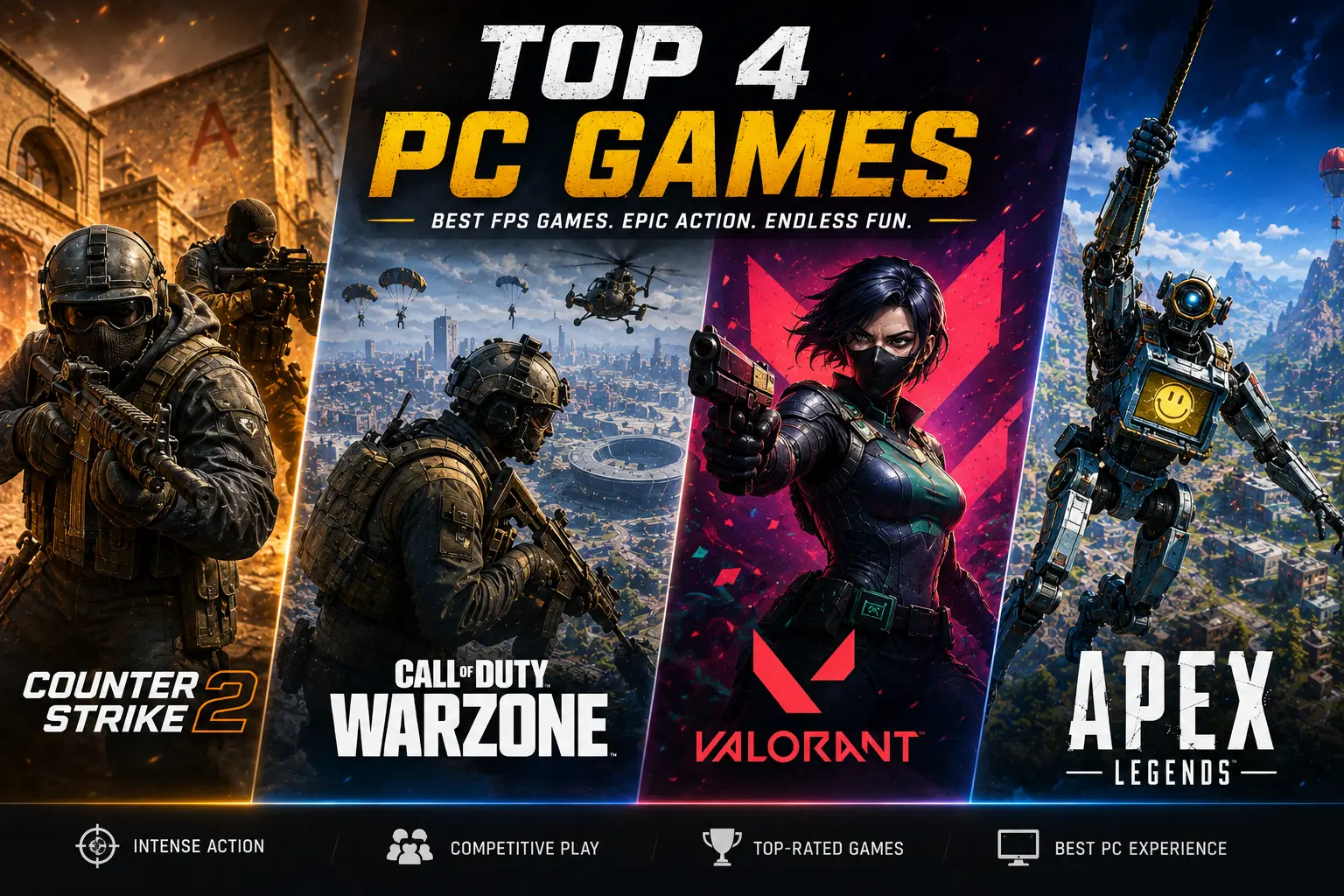 Read more about the article Top 4 FPS Pc Games